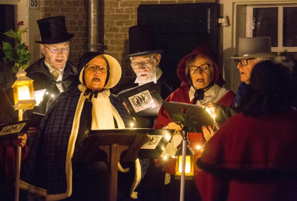 Kerstzang The Merry Singers in het Paulushofje