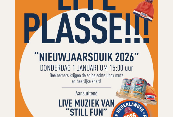 Unox Nieuwjaarsduik bij de Turfvaart