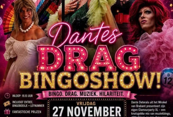 Dantes Drag Bingoshow in De Kapel